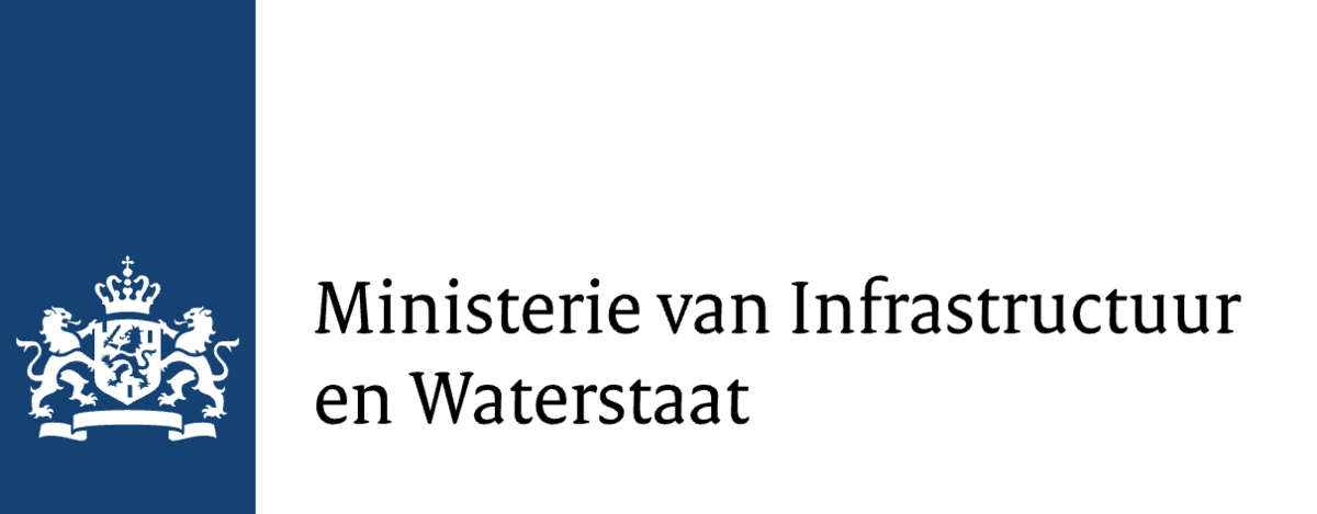 opdrachtgever logo ministerie van infrastructuur en waterstaat