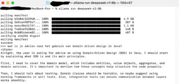 Lokaal model installeren met Ollama